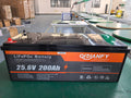 25.6V 200Ah LiFePO4 Lithium Battery | Economy & Bluetooth Options, for RV AC & Solar Storage by Qidianfy