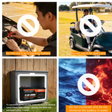 Qidianfy 12V 300Ah LiFePO4 Lithium Battery