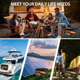 Qidianfy 12V 30Ah LiFePO4 Lithium Battery