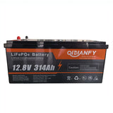 Qidianfy 12V 314Ah LiFePO4 Lithium Battery