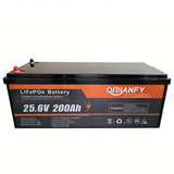 Qidianfy 24V 200Ah LiFePO4 Lithium Battery | 200A BMS